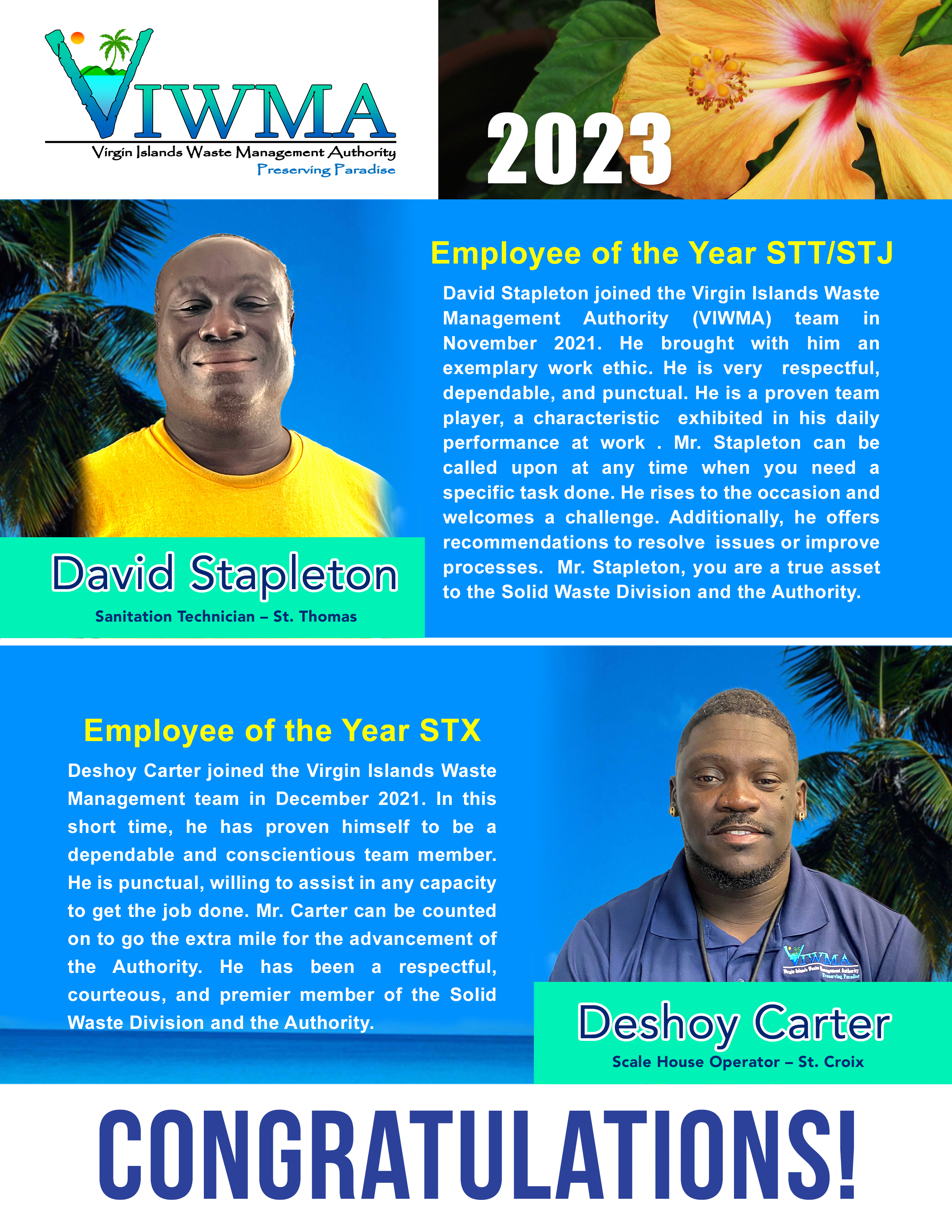 2023 Employees of the Year